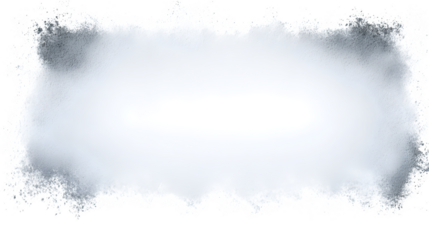 A faint, almost invisible gray vignette gently framing the edges, isolated on a white background