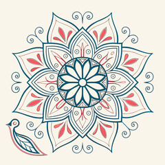 abstract flower background