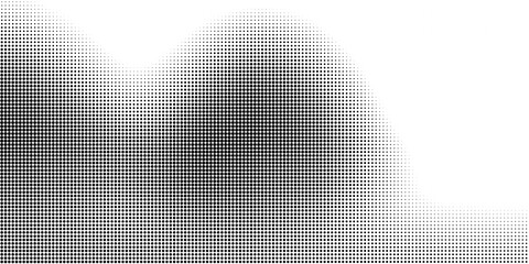 3d render of an abstract background with halftone dots pattern background