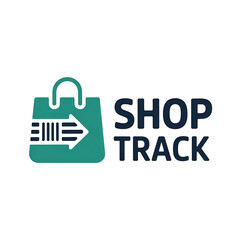 ShopTrack &ndash; Shopping and Tracking Logo Design