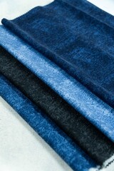 Fabric with variant textures and varian color photography textile pattern motif knit
