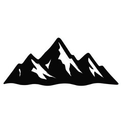 Mountain landscape vector illustration