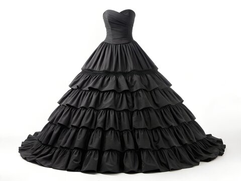 chinese dress ladies Black Girl Luxurious Mermaid Sexy Evening Dresses Velvet Prom Dresses with  Gloves,BL18612 main image 1