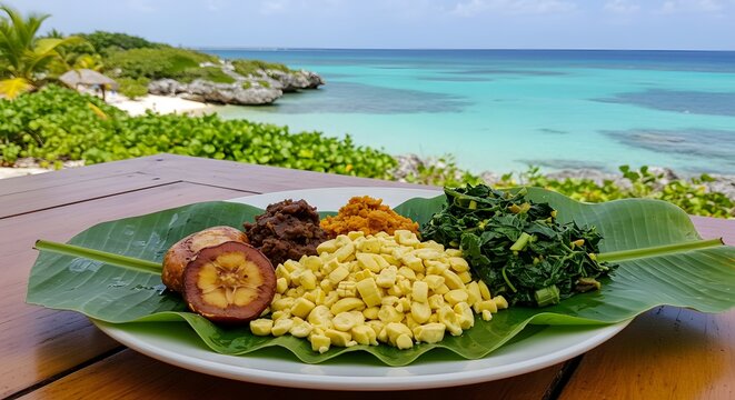 "Colazione Ackee and Saltfish fatta in casa"