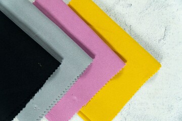 Fabric with variant textures and varian color photography textile pattern motif knit