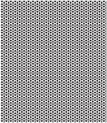 Seamless star lattice geometric pattern, abstract ornamental black and white repetitive retro background texture design