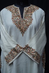 Display of kashmiri pheran, traditional dress of kashmir