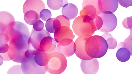 Soft, glowing pink and purple bokeh lights create a dreamlike, abstract background.