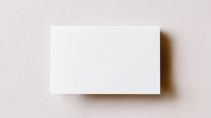 Minimalist boho invitation card mockup on a soft textured surface