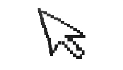 Pixelated cursor