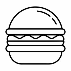 burger and helmet