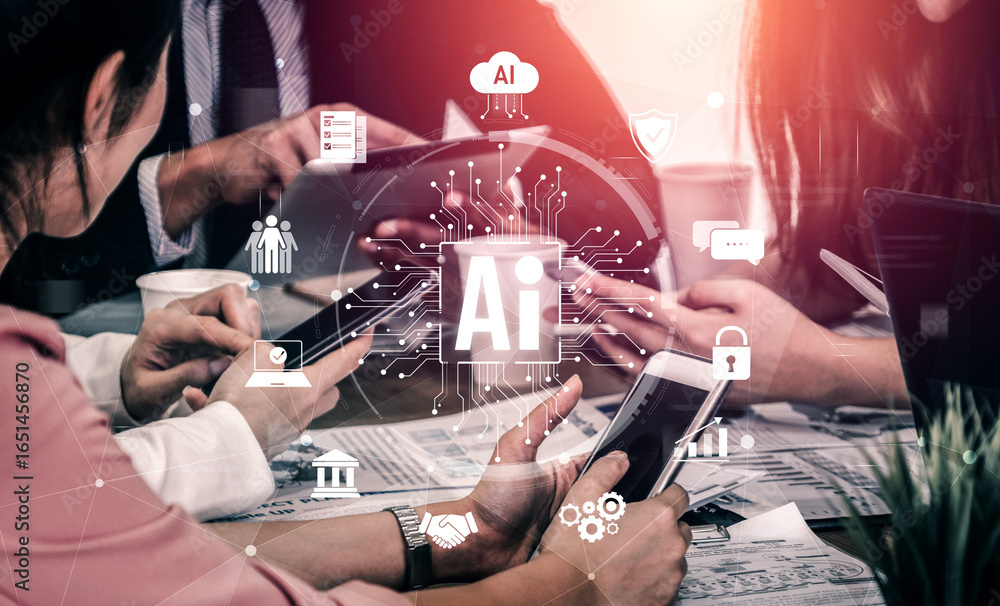Poster ai assistant with llm, big data, machine learning, and generative ai powers prompt engineering and s