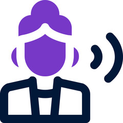 auriculotherapy duotone icon. Sleek and modern vector icon for websites, mobile apps, marketing materials, and corporate design. Fully scalable and ready to use.