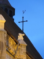 cross on church