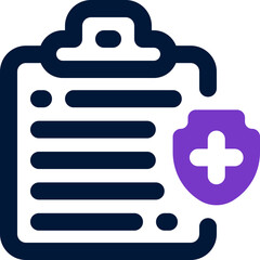 clipboard duotone icon. Sleek and modern vector icon for websites, mobile apps, marketing materials, and corporate design. Fully scalable and ready to use.