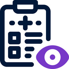 Fototapeta premium monitoring duotone icon. Sleek and modern vector icon for websites, mobile apps, marketing materials, and corporate design. Fully scalable and ready to use.