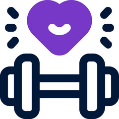 warkout duotone icon. Sleek and modern vector icon for websites, mobile apps, marketing materials, and corporate design. Fully scalable and ready to use.