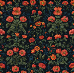 seamless floral background