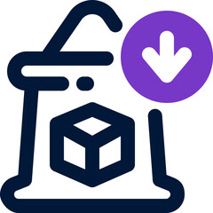 low sugar duotone icon. Sleek and modern vector icon for websites, mobile apps, marketing materials, and corporate design. Fully scalable and ready to use.