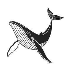 Minimal Animal Silhouette Vector | Clean Black Outline Graphic Design Isolated on White Background