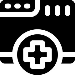 Fototapeta premium browser glyph icon. Strong and solid vector icon for websites, mobile interfaces, presentations, and visual branding. High quality and easy to edit.