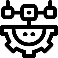 project plan line icon. Clean and minimalist vector icon for websites, mobile apps, presentations, and logos. Fully scalable and customizable for any project.