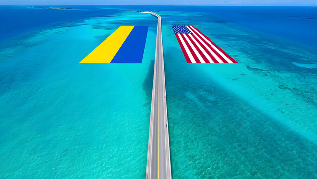 The bridge of friendship: Ukraine and the USA - Powered by Adobe