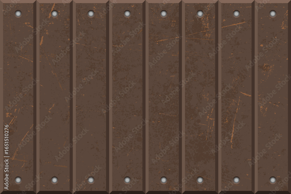 Poster a detailed texture showcases parallel brown wooden panels with light scratches, creating a rustic ae