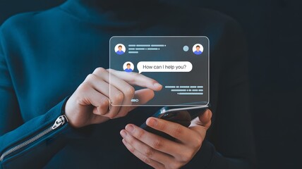AI Chatbot Support: Virtual Assistance and Customer Service on Mobile