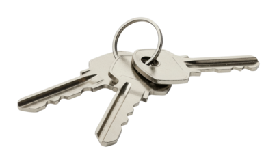 Unlocking new opportunities key management essentials in home office article modern workspace informative isolated on transparent background
