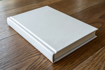 Fototapeta premium Blank book isolated on white