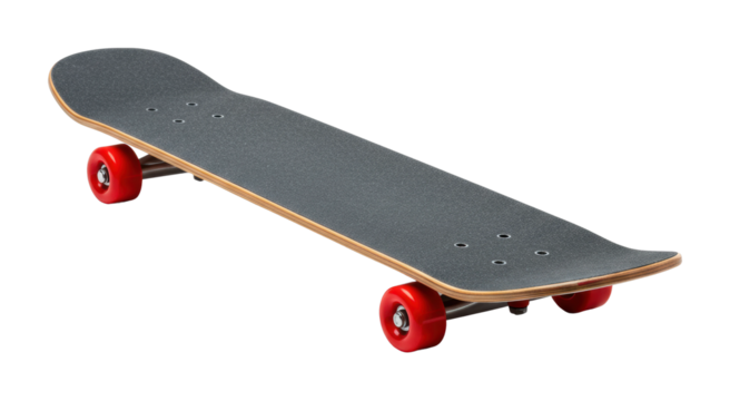 Skateboarding tricks and tips for beginners urban skate park video tutorial action-packed dynamic angles outdoor adventure isolated on transparent background