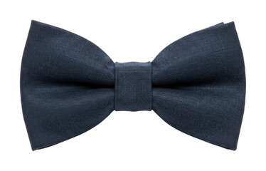 Elegant bow tie display fashion event product studio setting sophisticated concept isolated on transparent background