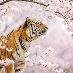 Obraz premium tiger in the forest