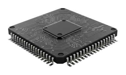 Exploring the functionality of microprocessors in modern computing tech laboratory digital controlled environment isolated on transparent background