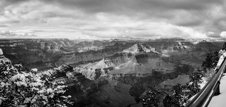 Grand Canyon in the Winter - Powered by Adobe