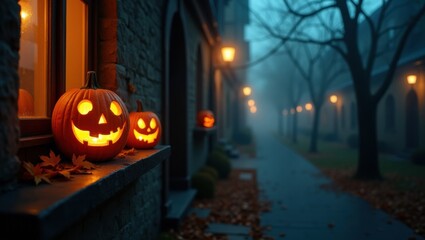 Spooky Halloween Street