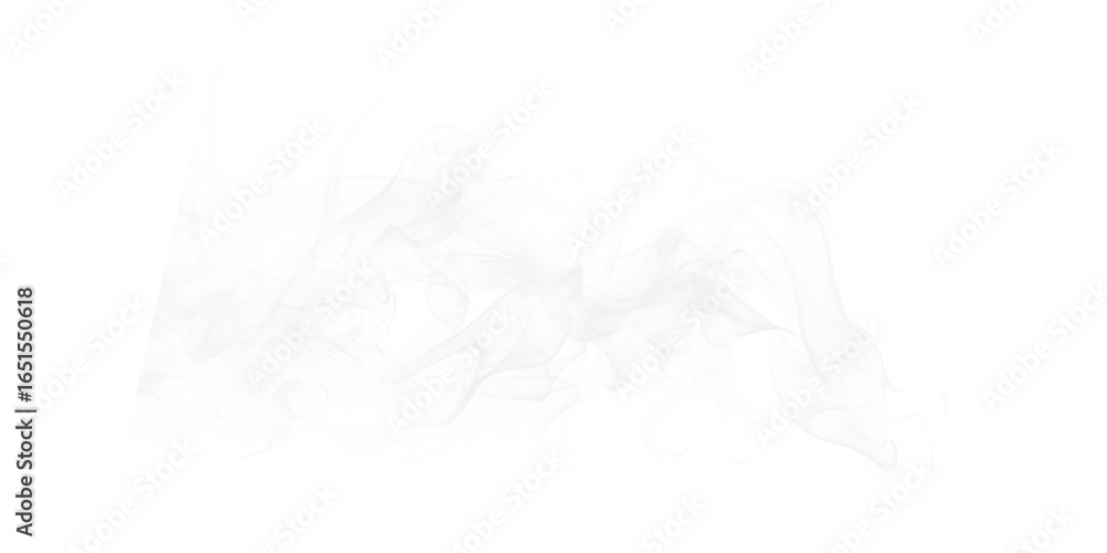 Poster abstract gray and white splash with pixelated edges on a black background in a digital rendering