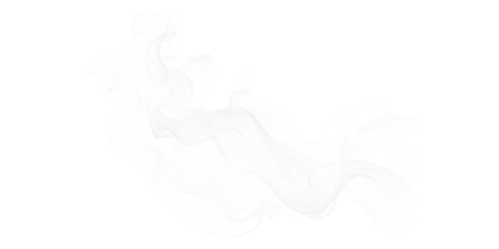 Abstract white and gray swirling pattern against a black background with pixelated edges