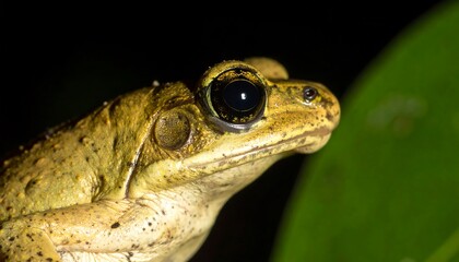 Obraz premium Close-up of a small frog.