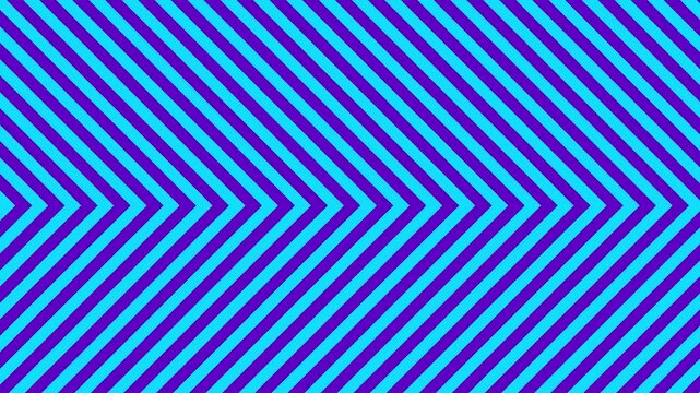 Neon purple and cyan chevron lines form a glowing geometric pattern moving diagonally across the screen. Perfect for synthwave aesthetic, futuristic backgrounds, and live visual performances.