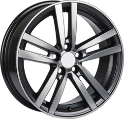 Obraz premium Isolated Alloy Wheel Rim on White Background