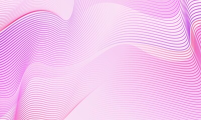 Dynamic Pink and Purple Abstract Wavy Lines Background with Subtle Geometric Texture