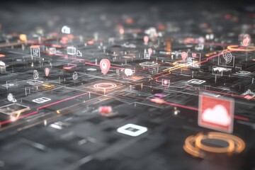 Abstract digital network