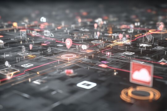 Abstract digital network