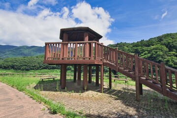 公園の展望台