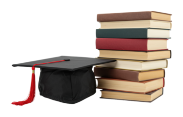 Graduation celebration university campus educational event academic environment success concept isolated on transparent background