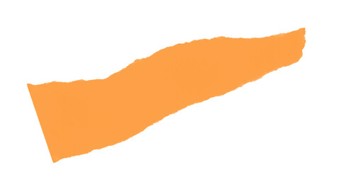 A diagonal orange shape against a black background with pixelated edges visible in the image