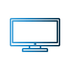 Television icon design template