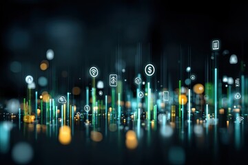 Abstract digital cityscape (3)